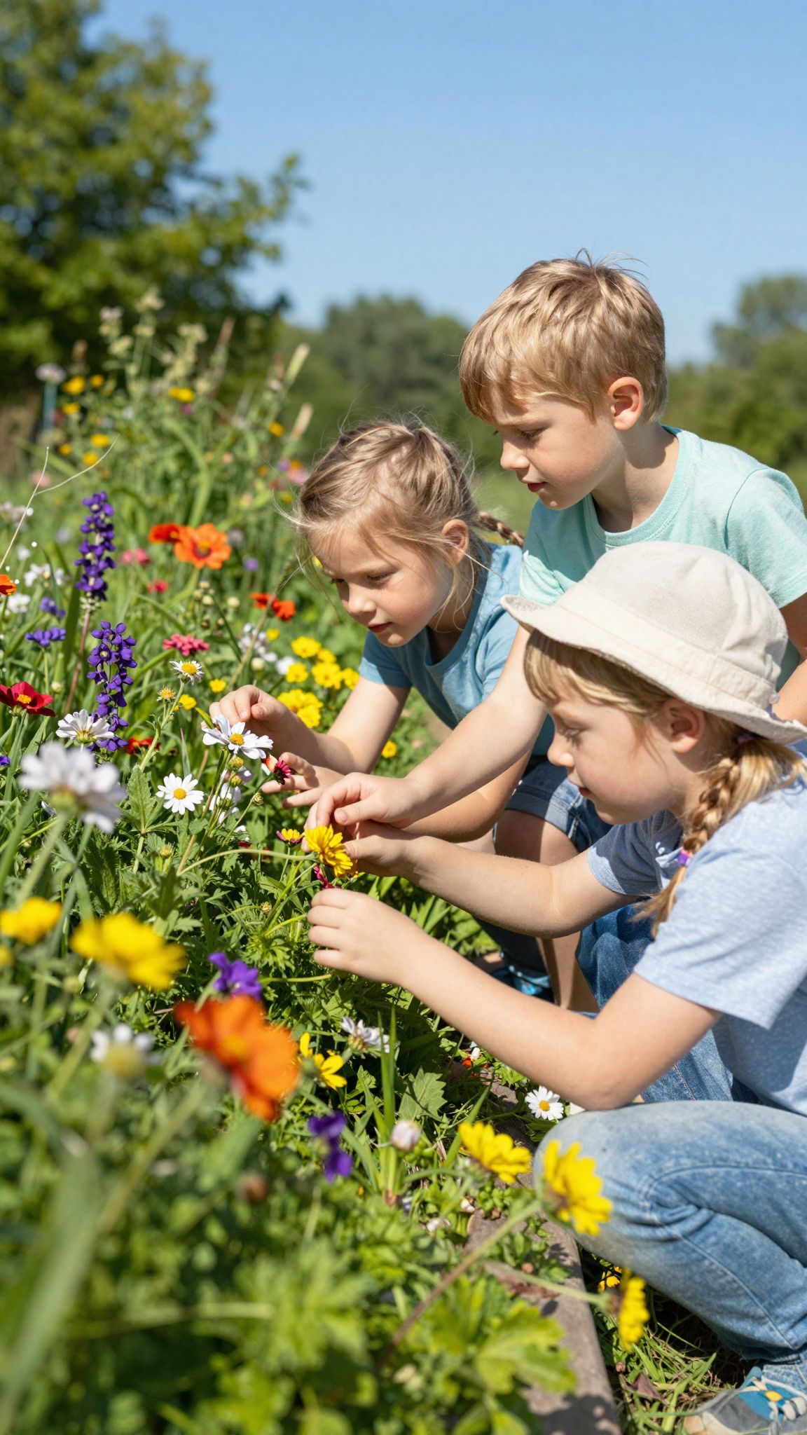 A séta során figyelj a színekre és hangokra!