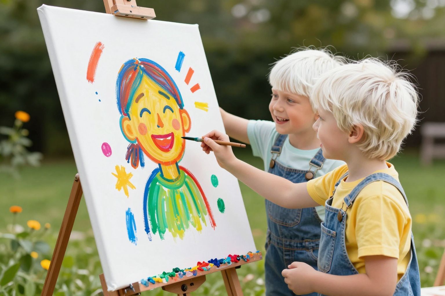 A színek és vonalak segítik az érzelmek kifejezését.