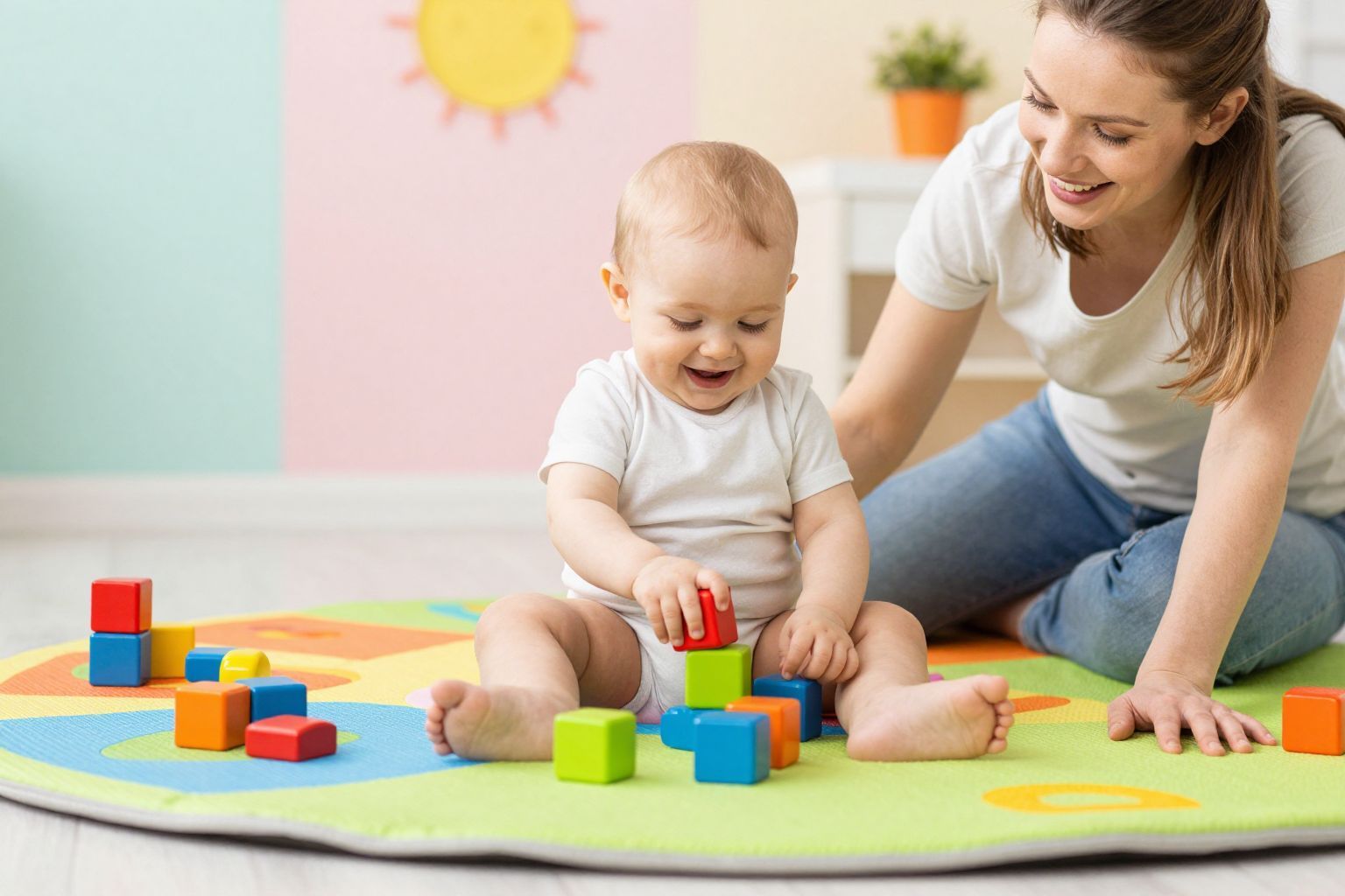 A szavak tanulása serkenti a baba érzelmi fejlődését.