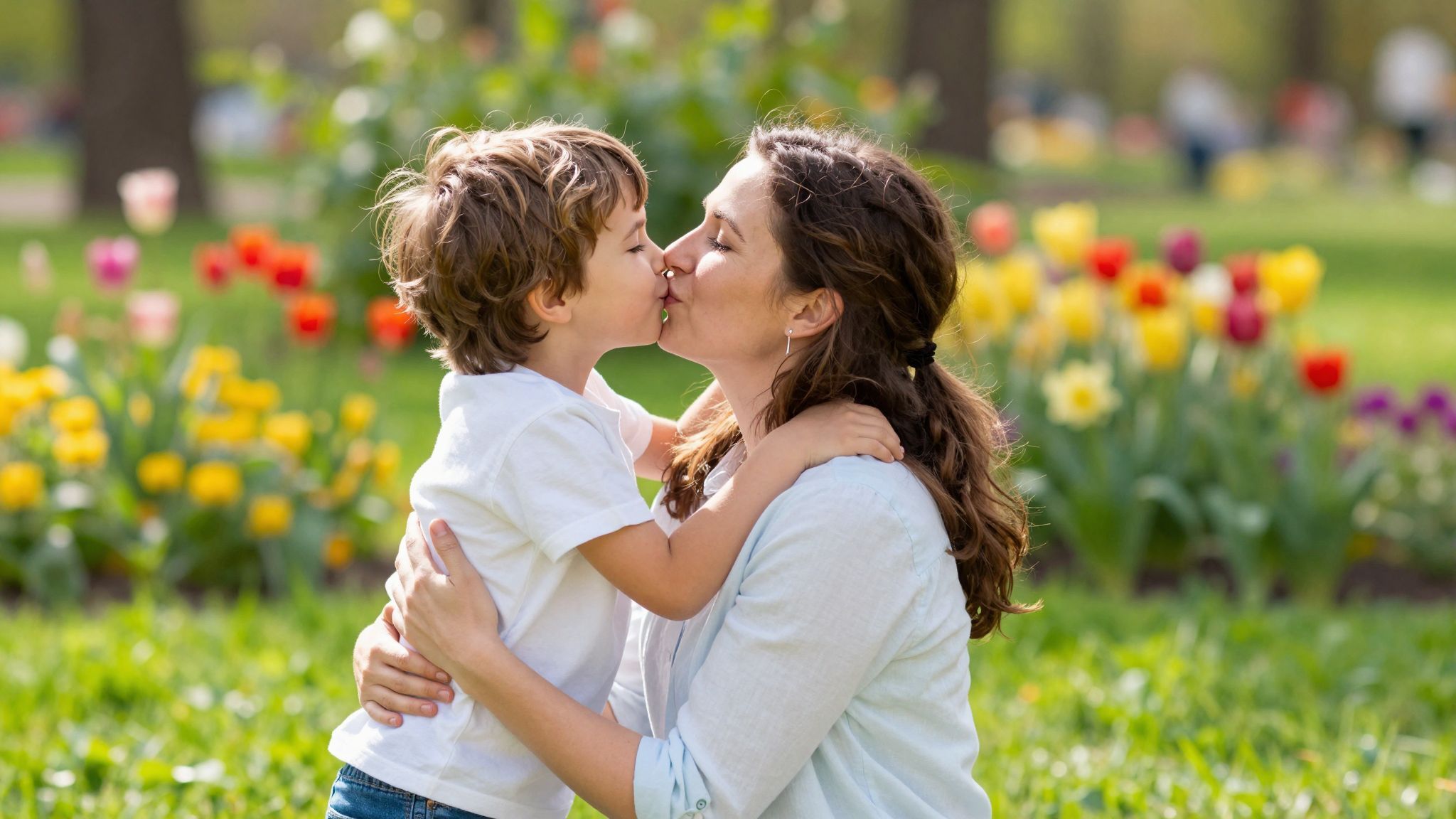 A búcsúcsók a szeretet és hiány érzelmi kifejezése.