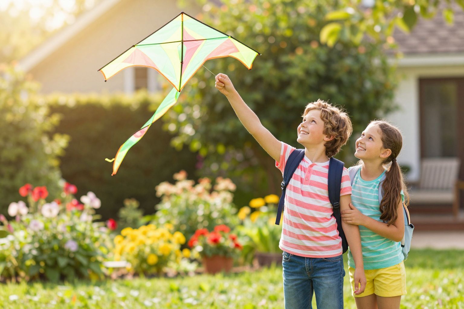 A testvérek támogatják a családi értékek fejlődését.