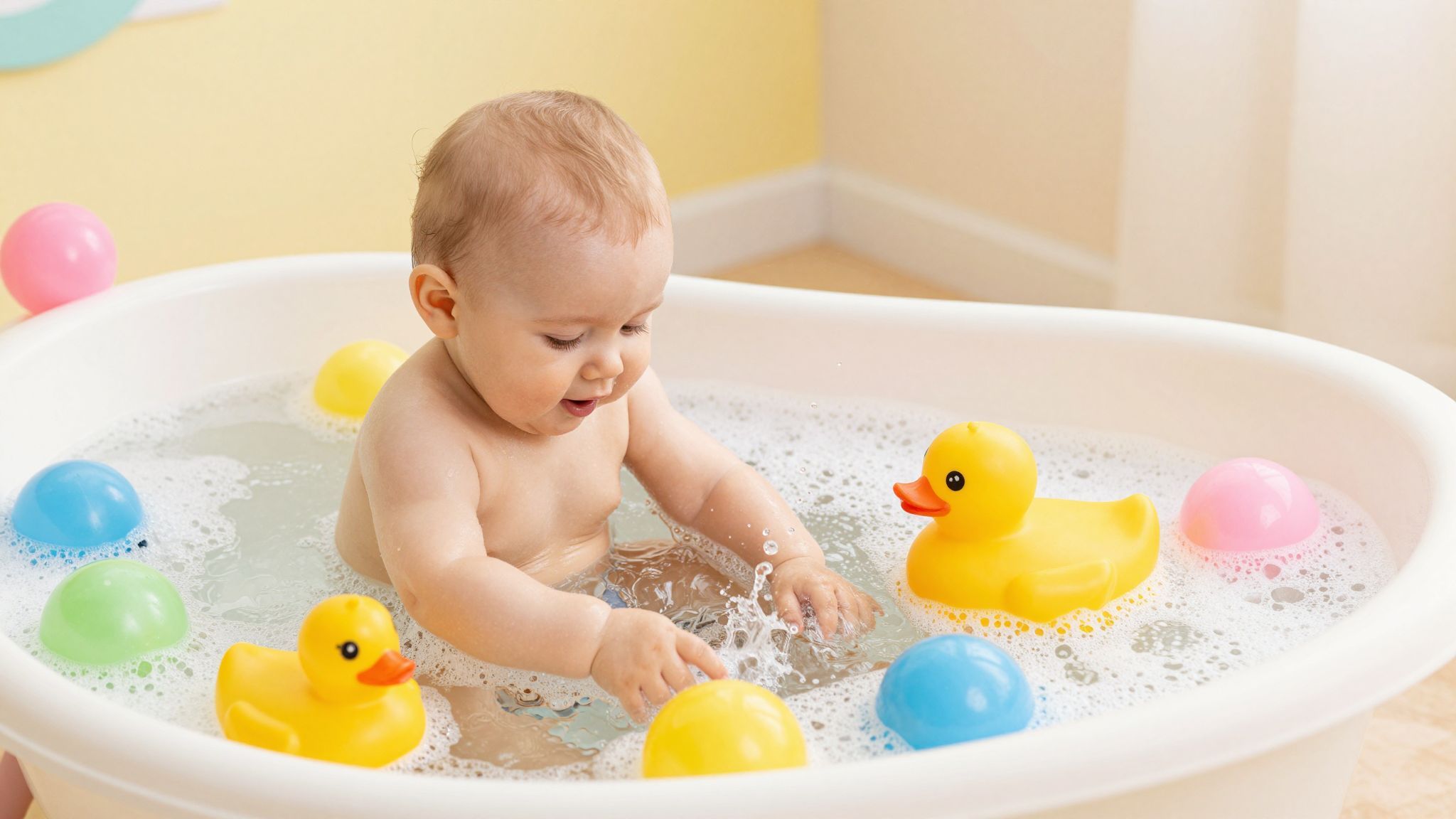 A tapintás és mozgás serkenti a baba fejlődését.