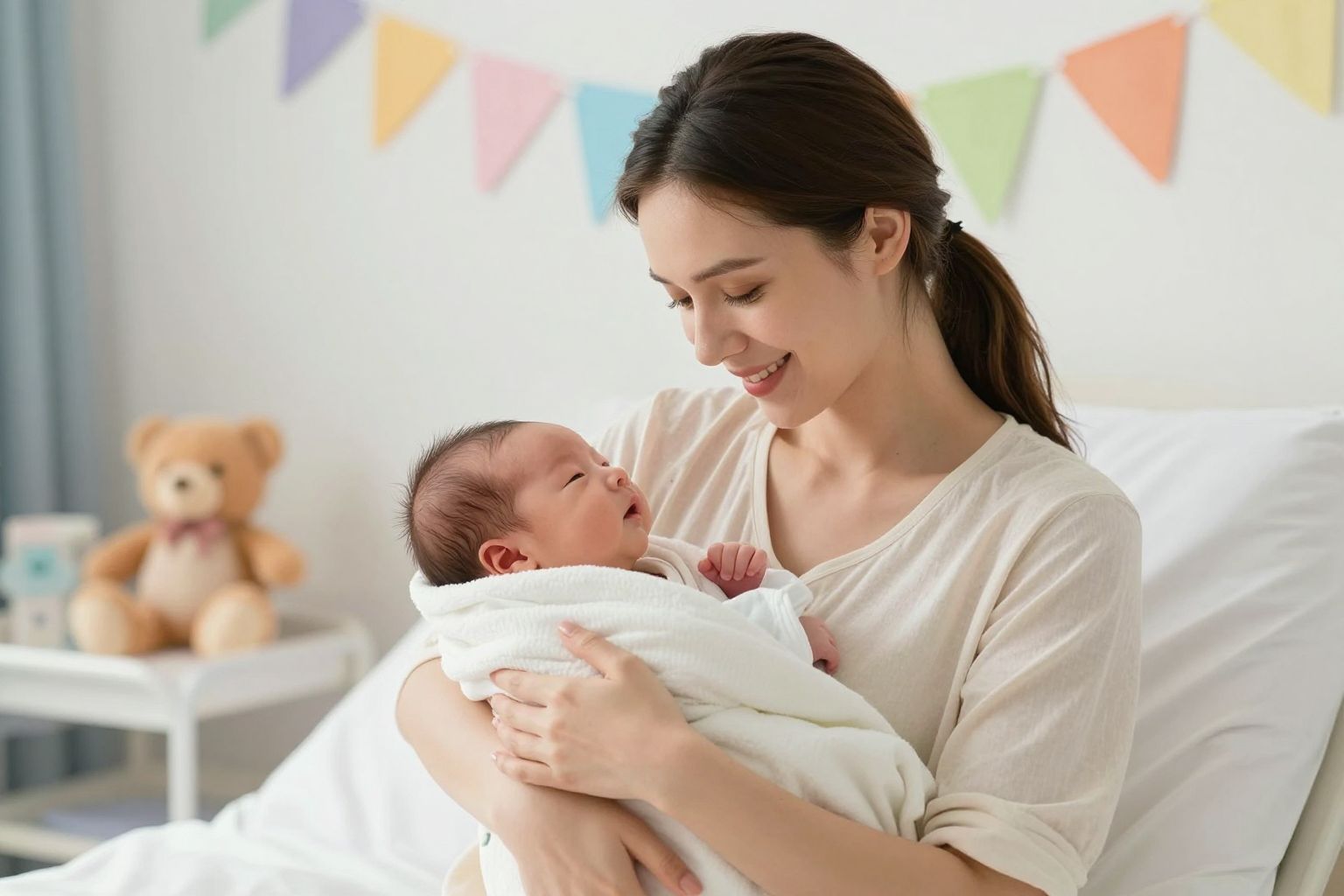 A koraszülöttek érintése segíti a fejlődésüket és boldogságukat.