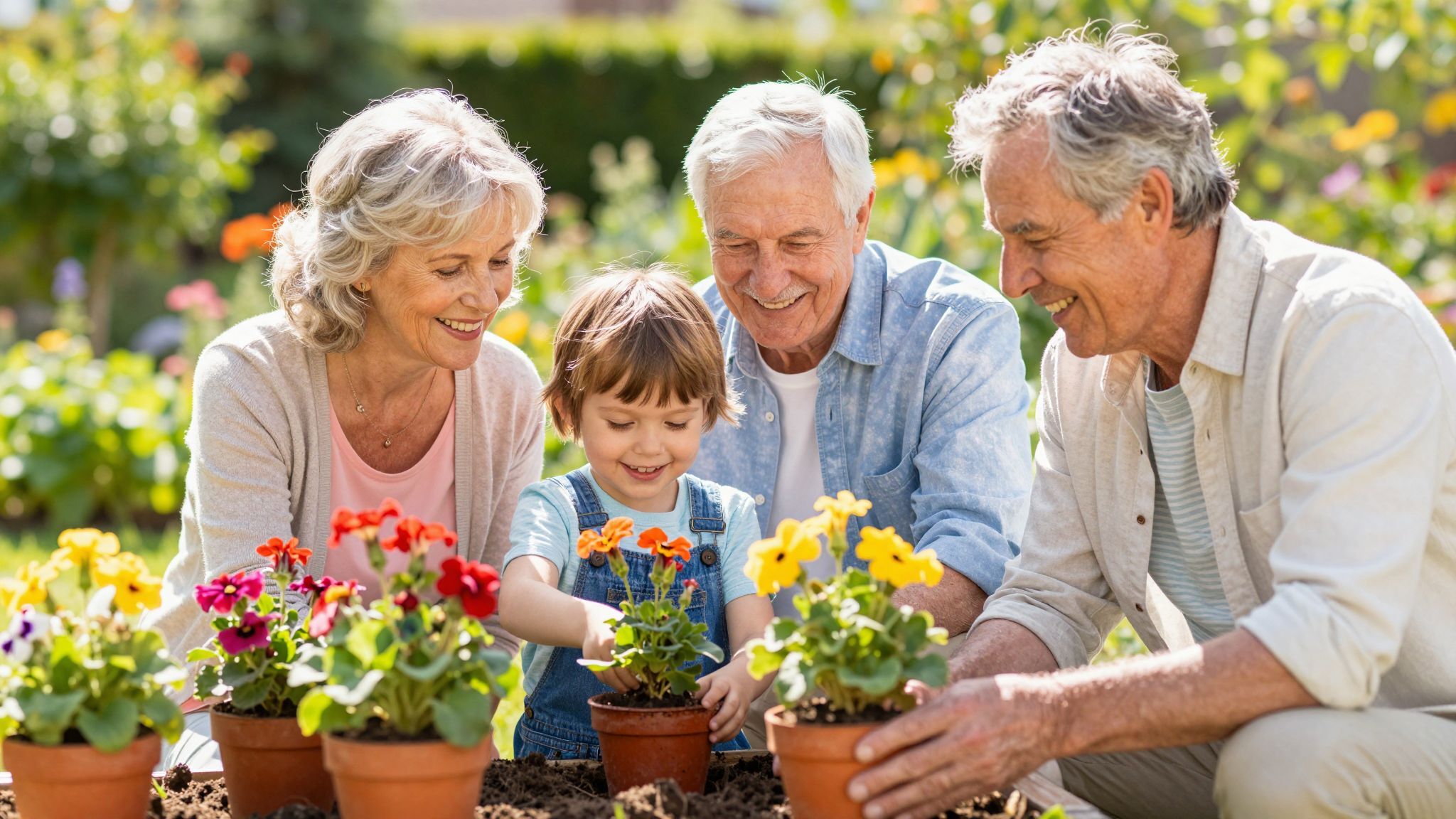 A nagyszülők bölcsessége és szeretete felbecsülhetetlen ajándék.