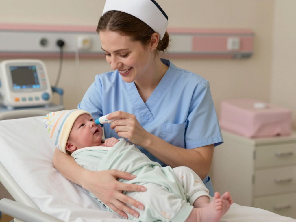 A sapka szerepe a szülőszobán: tények és tévhitek a babák hőszabályozásáról