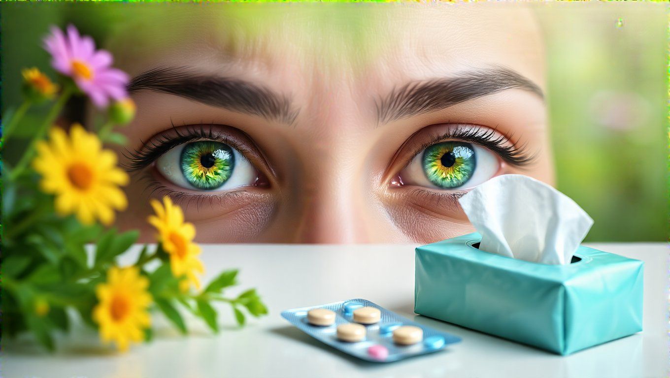 A szemviszketés gyakran allergia jele, nem megfázásé.