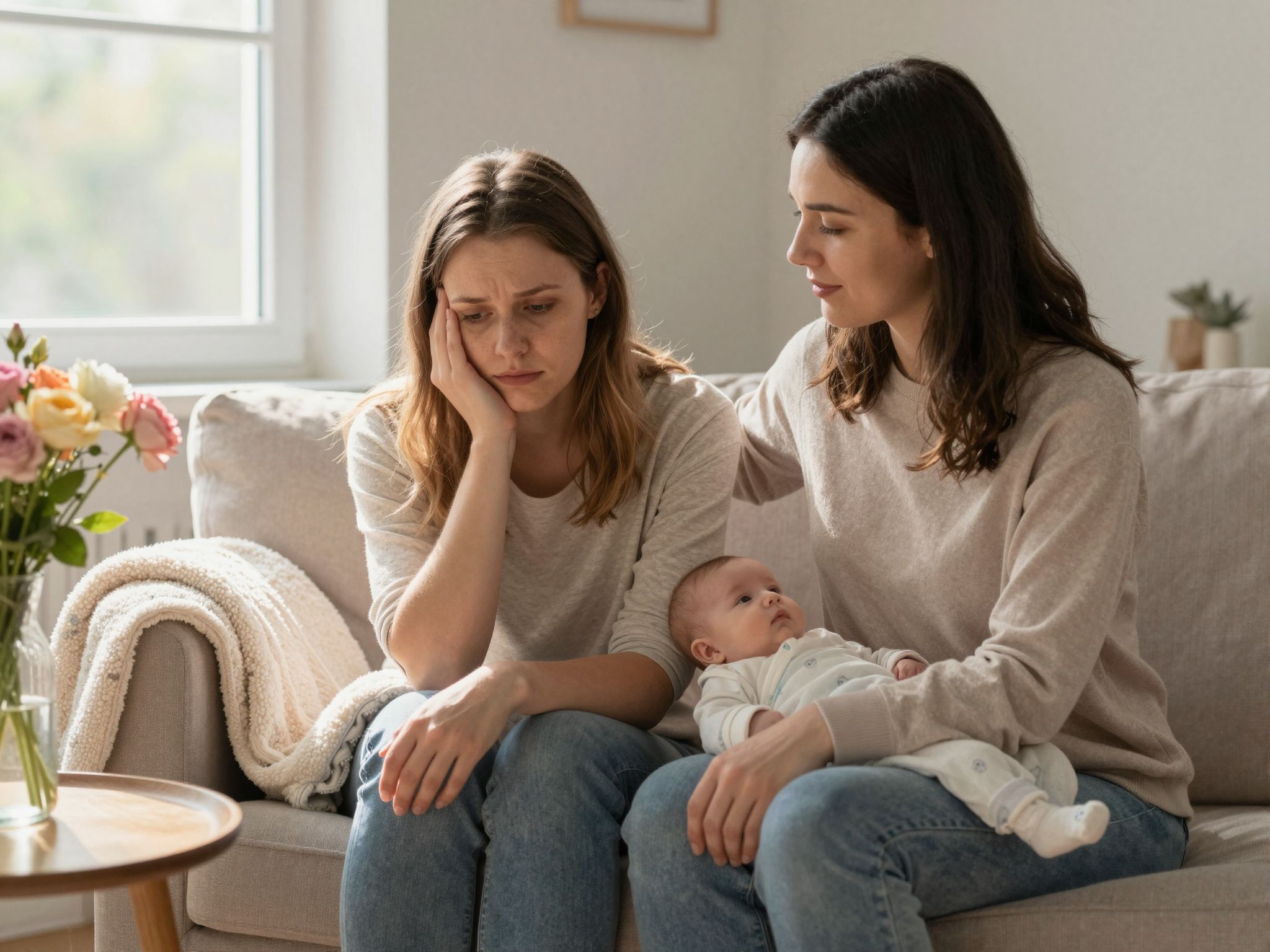 A szülés utáni depresszió gyakori, de kezelhető állapot.