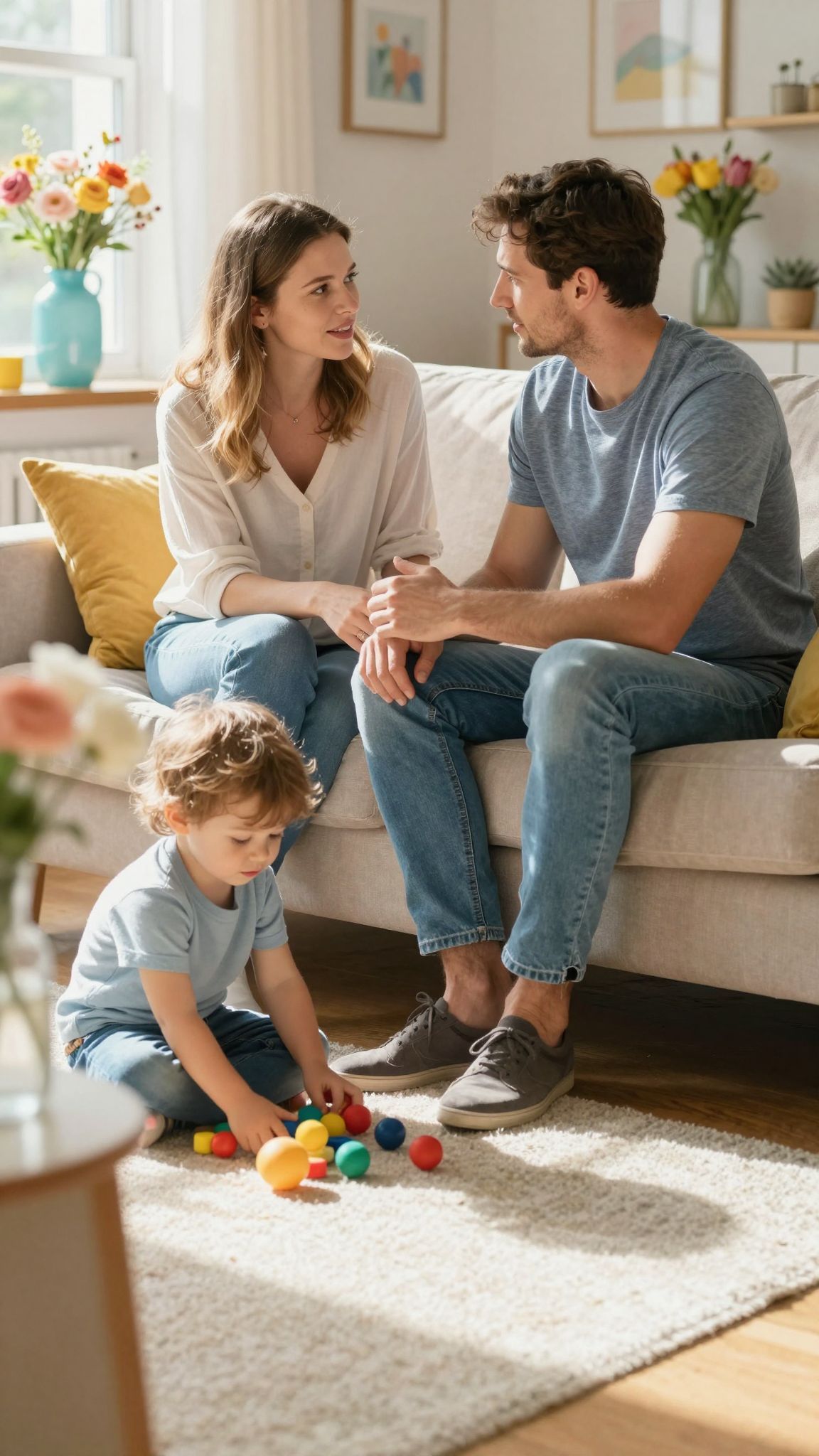 A szülők érzelmi tudatossága erősíti a gyermek fejlődését.