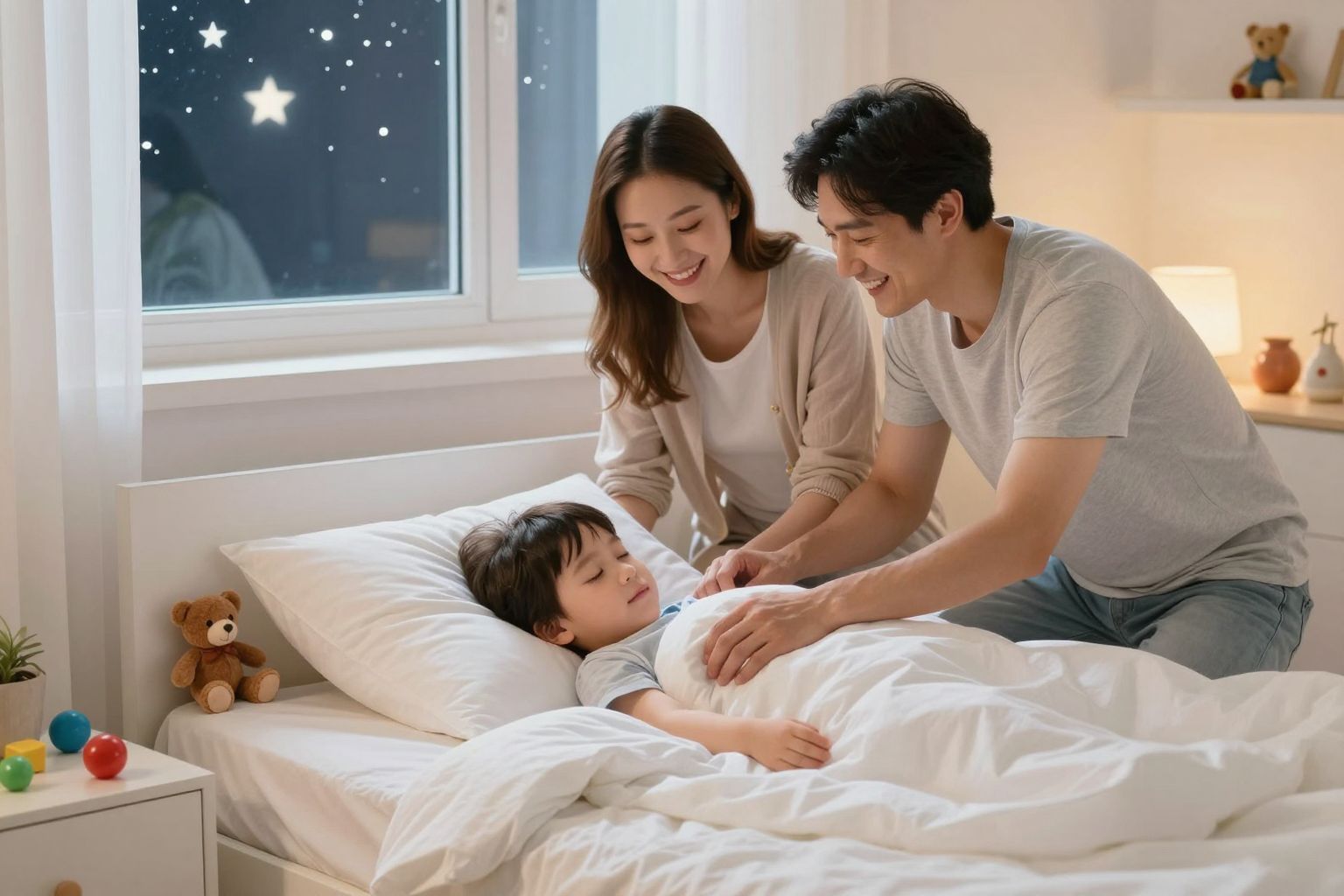 A türelem kulcsfontosságú az alvás kialakításában.