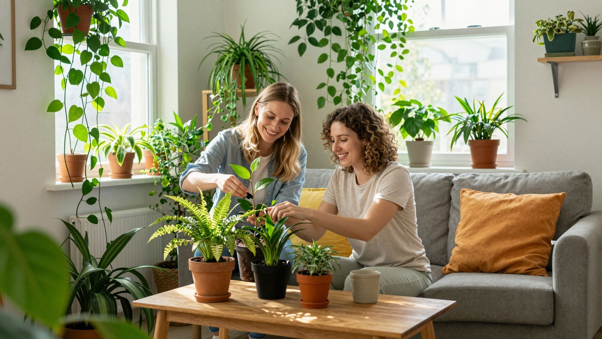Futónövényekhez biztosíts elegendő fényt és tápanyagot!