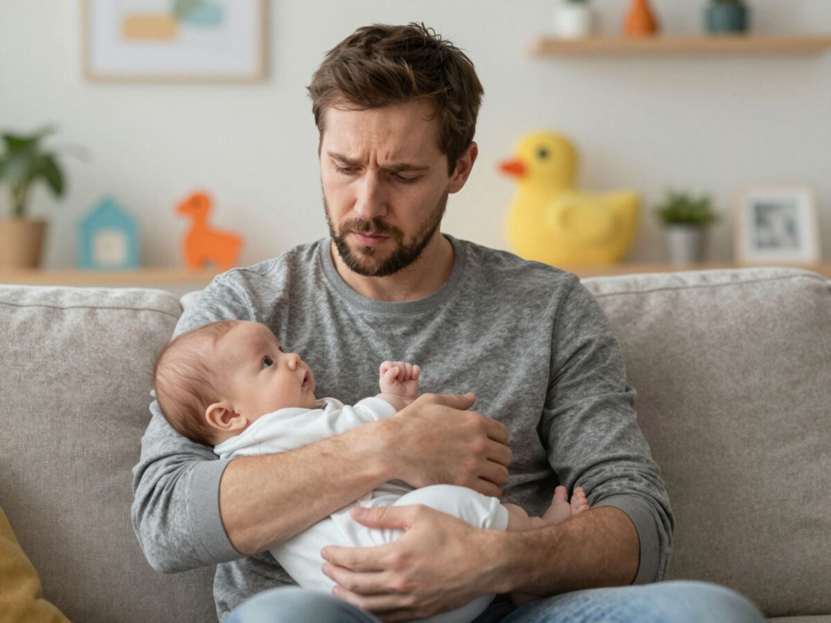 Amikor apa lesz depressziós: a szülés utáni hangulatzavar jelei és kezelése férfiaknál