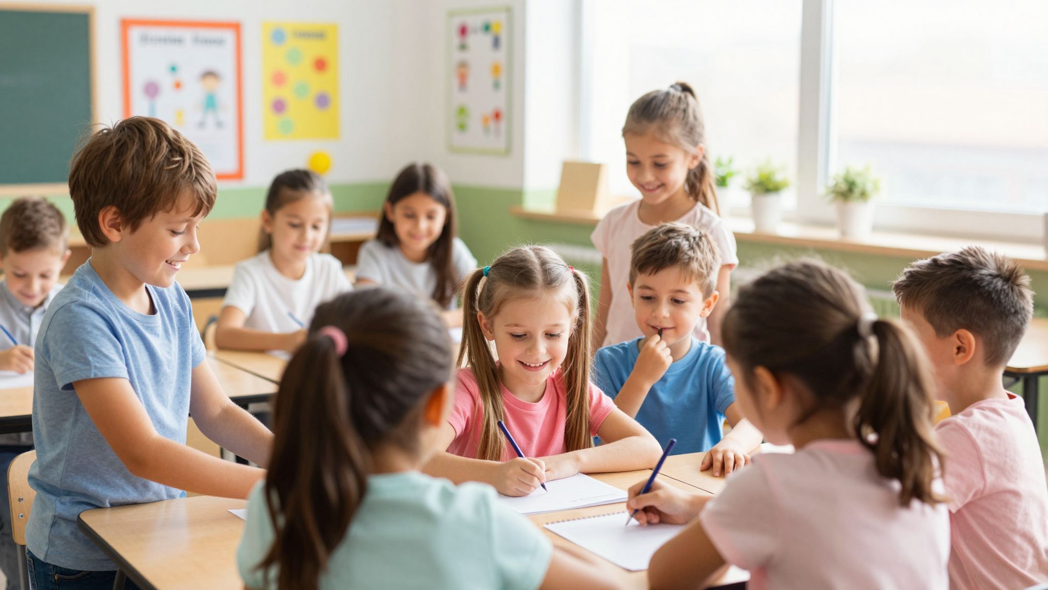 Figyelj a gyermek szorongására és elutasítására barátai között!