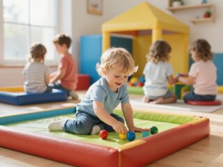 Anya a játszóházban: mikortól lehet egyedül hagyni a gyereket?