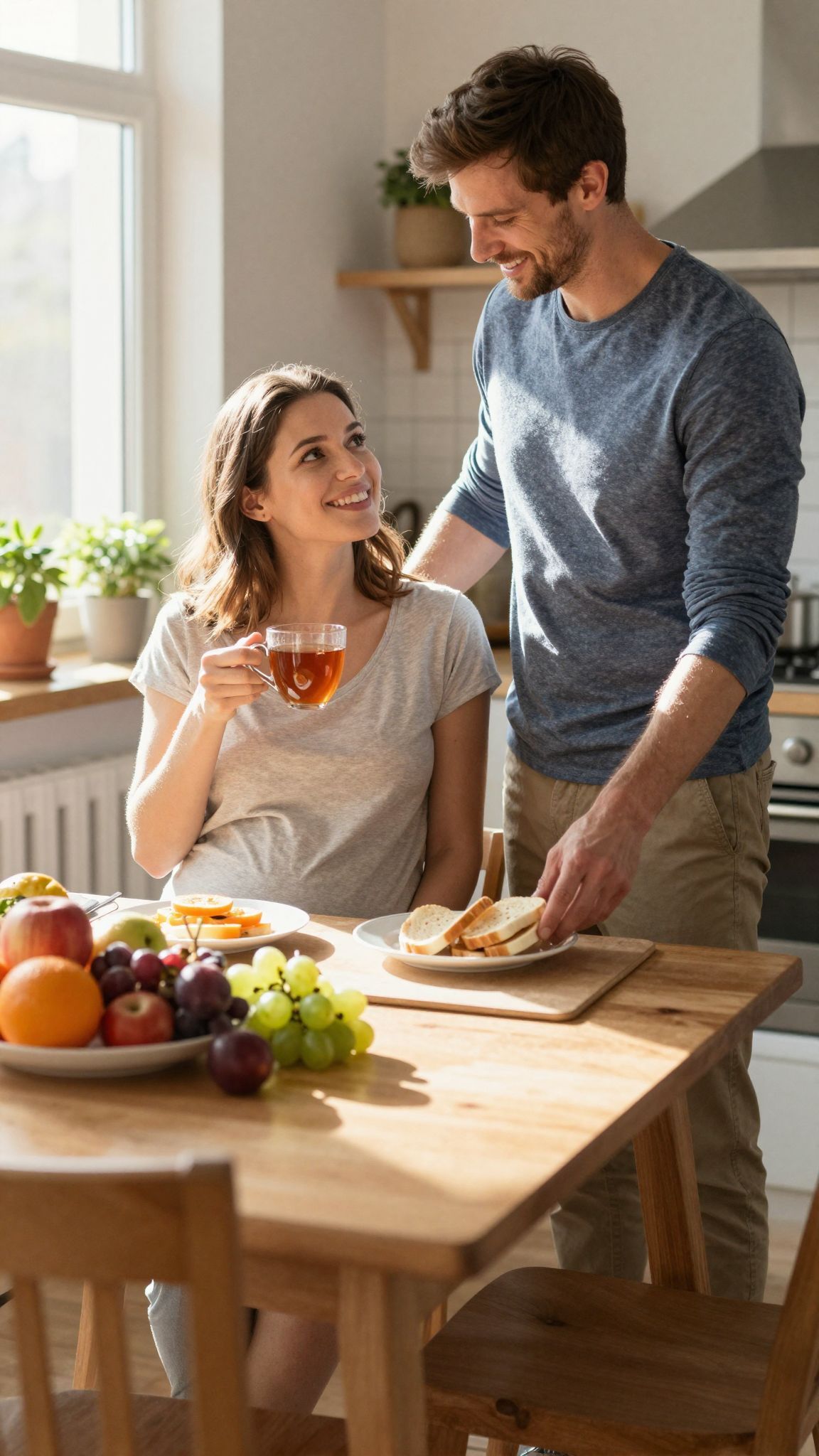 Az apaságra való felkészülés fokozza a férfi érzelmi kapcsolatát.