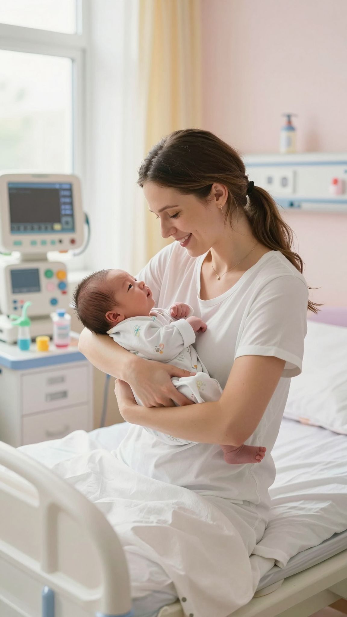 Az aranyóra segíti a szülő-gyermek kapcsolatot császármetszés után.