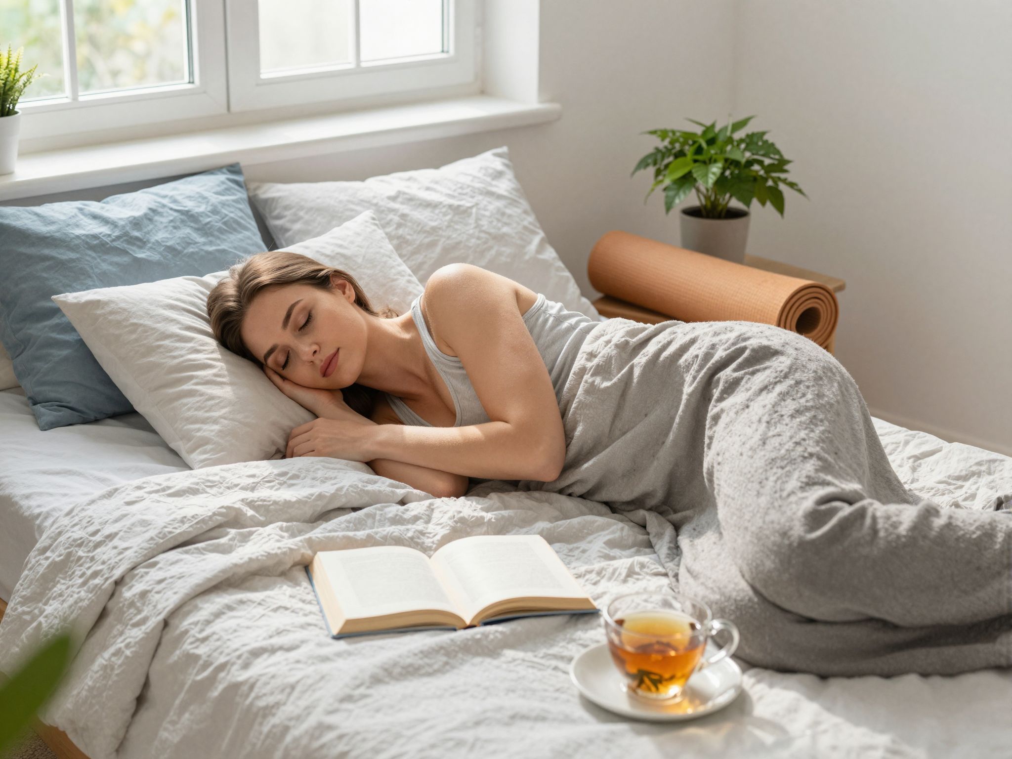 Az elegendő alvás serkenti a pajzsmirigy működését.