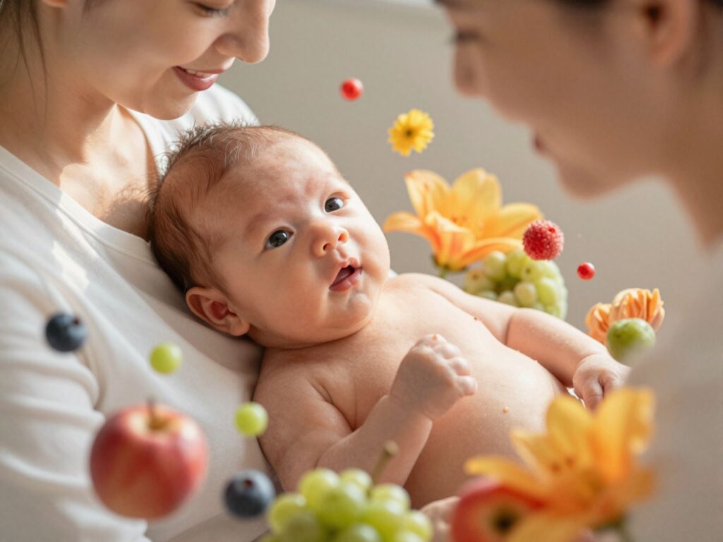 Az illatok világa egy újszülött szemével: a szaglás szerepe a kötődésben és a táplálkozásban