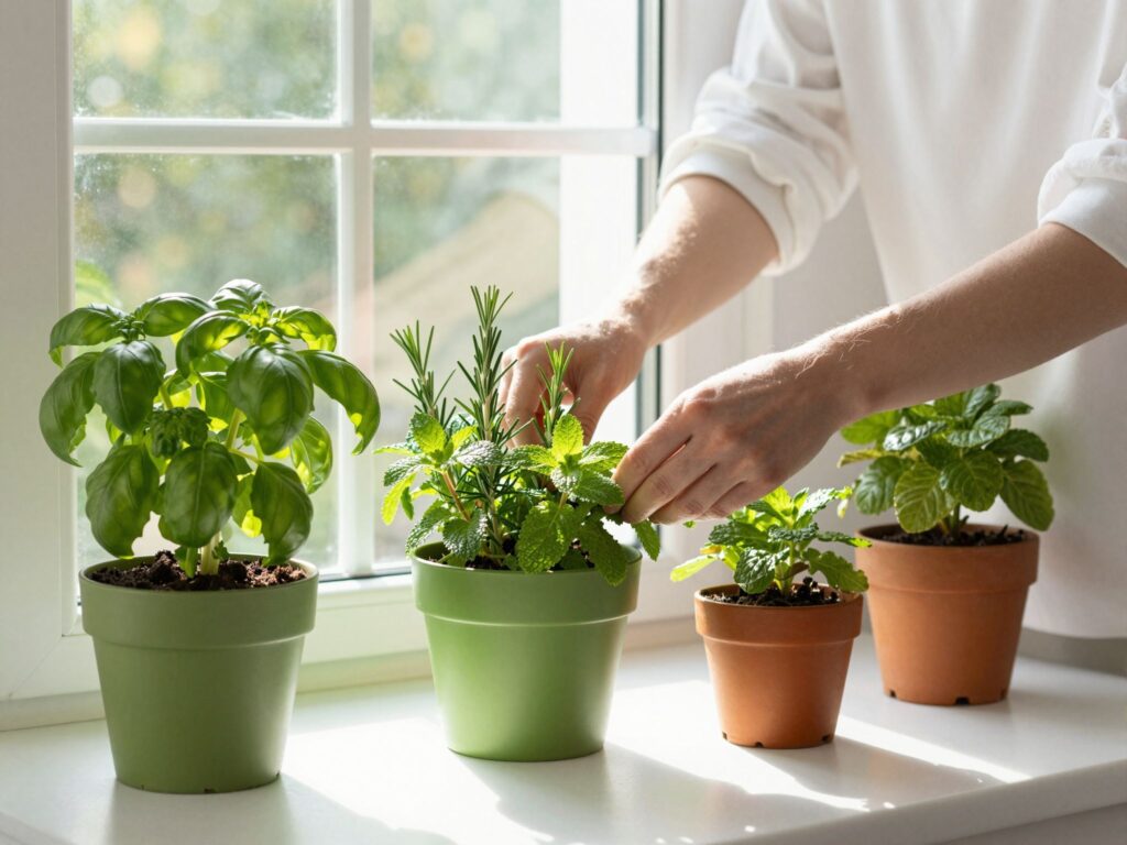 Bazsalikom, rozmaring, menta: így nevelj fűszernövényeket a konyhaablakban