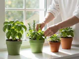 Bazsalikom, rozmaring, menta: így nevelj fűszernövényeket a konyhaablakban