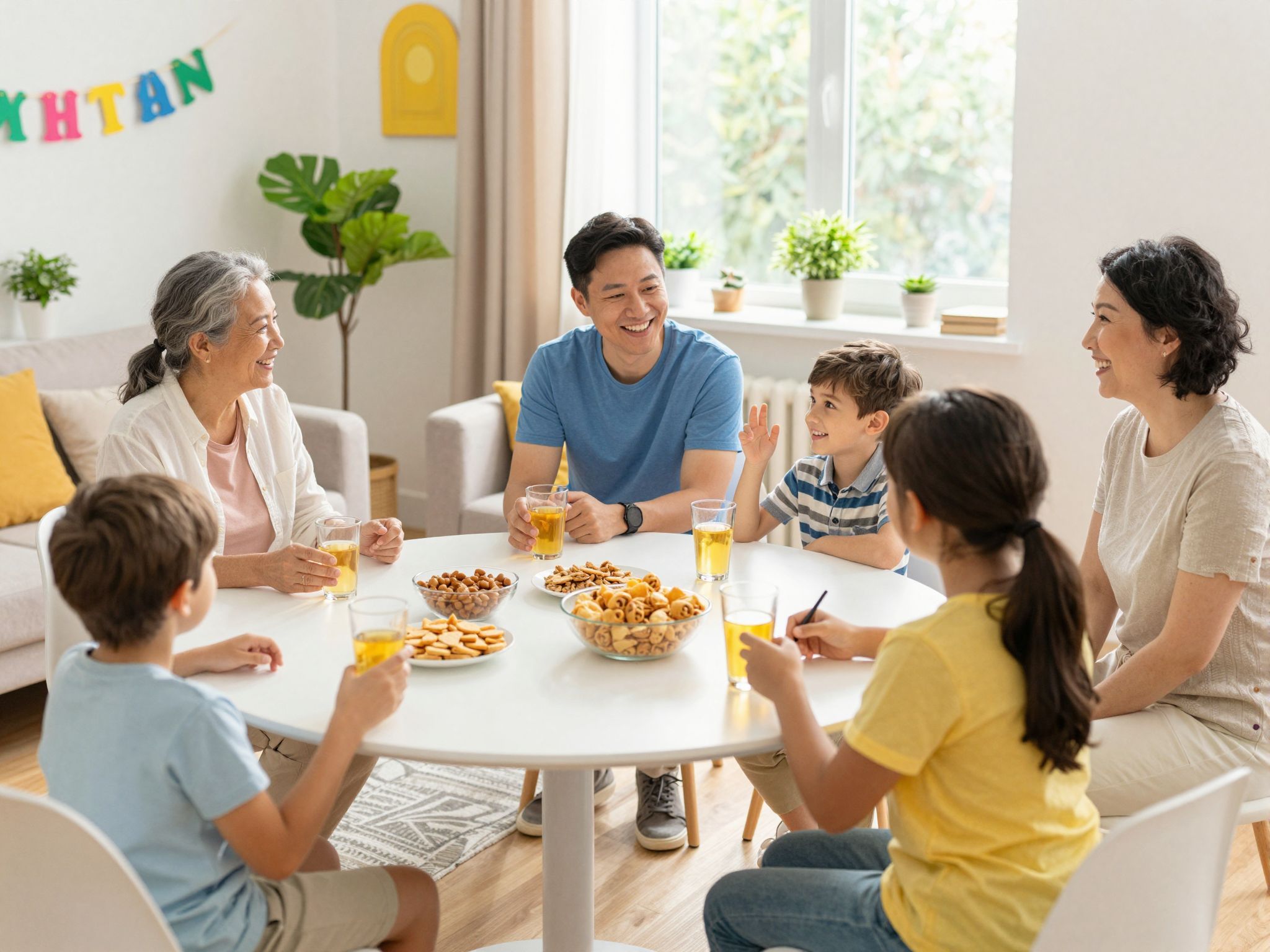 A családi megbeszélések erősítik a közösségi felelősséget.