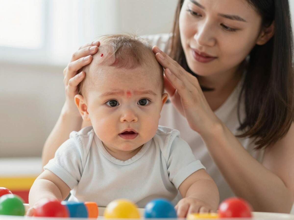 Csecsemőkori fejsérülések: Jelek, amikre azonnal reagálni kell