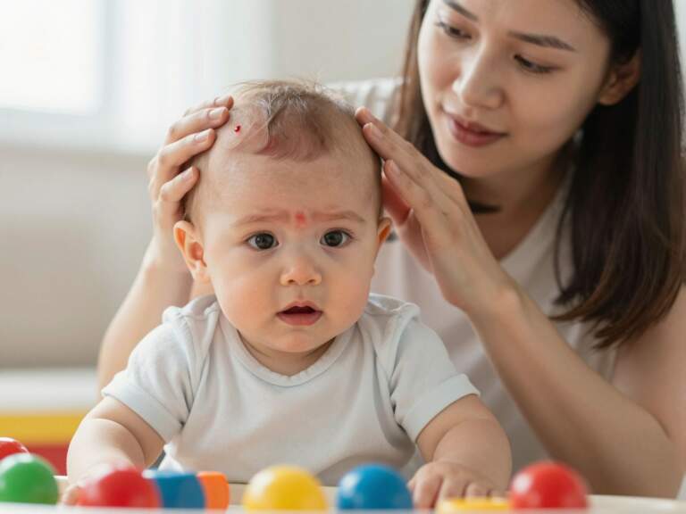 Csecsemőkori fejsérülések: Jelek, amikre azonnal reagálni kell