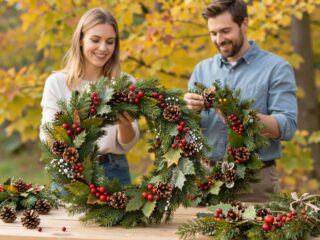 DIY adventi dekoráció: így készíthetsz egyedi koszorút az erdő kincseiből