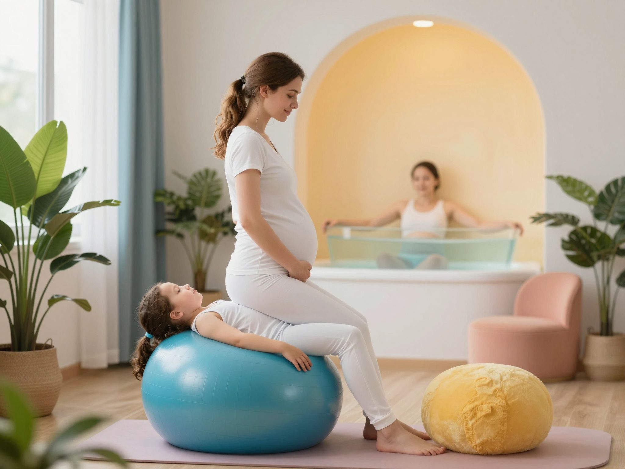 A függőleges pozíciók segítik a gravitációt a szülésnél.