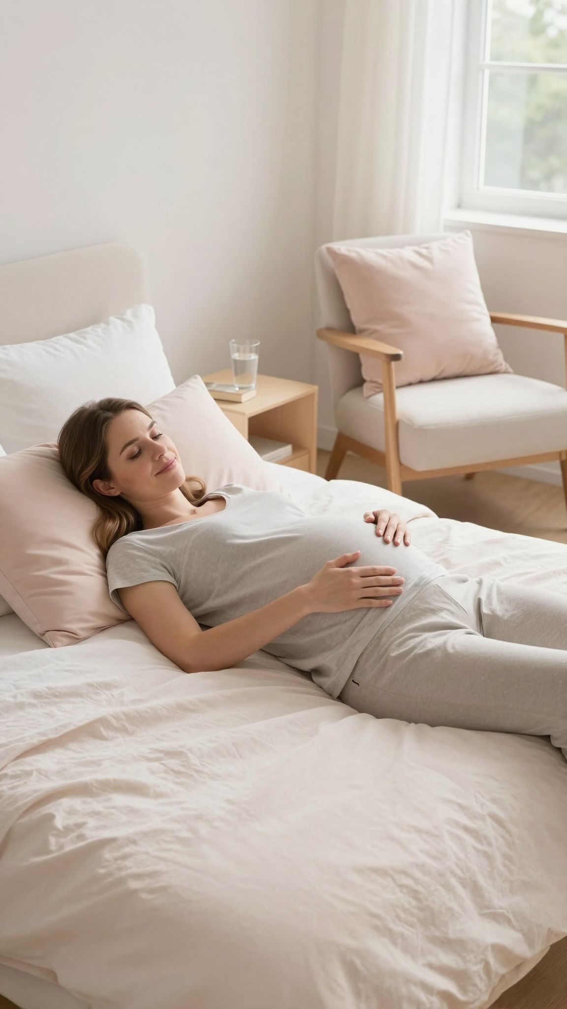 A harmadik trimeszterben a kényelmes alvási pozíció kulcsfontosságú.