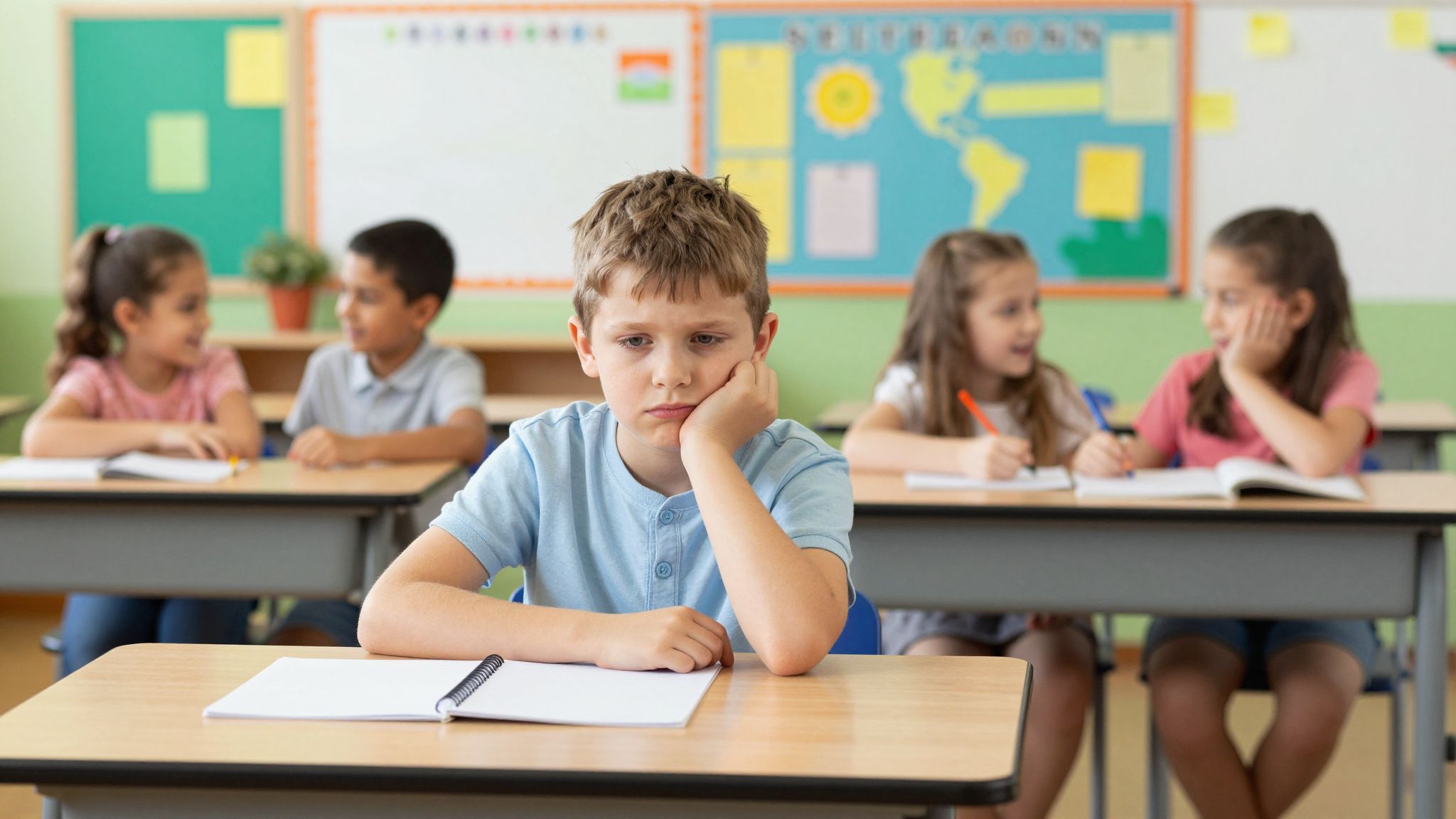 A szelektív mutizmus nem a szándékos hallgatás jele.