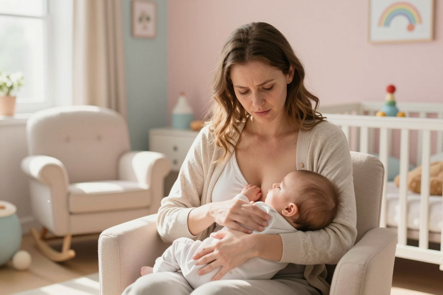 A D-MER szoptatás közben kellemetlen érzelmeket okozhat.