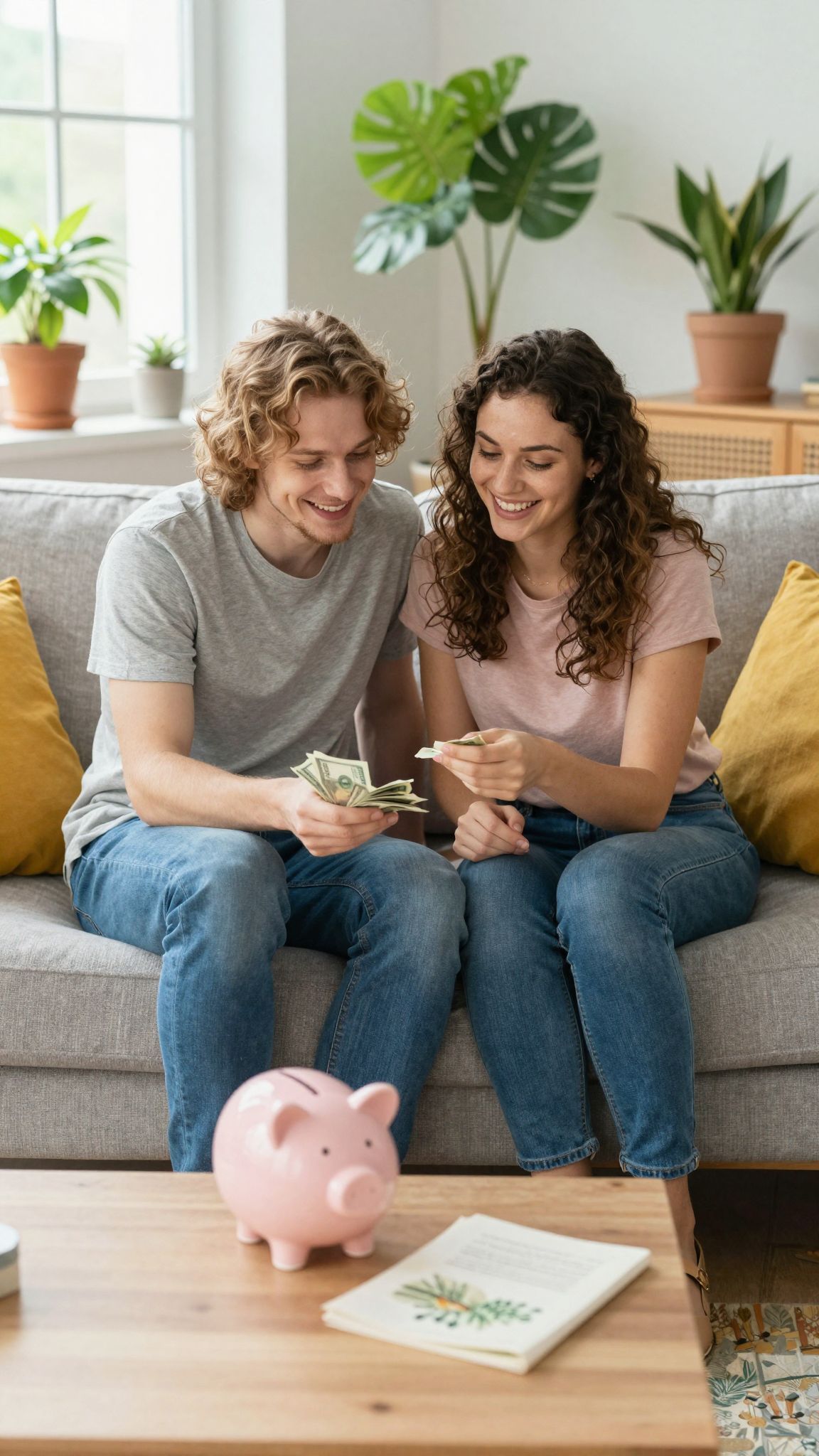 A havi költségvetés segít a pénzmegtakarításban.