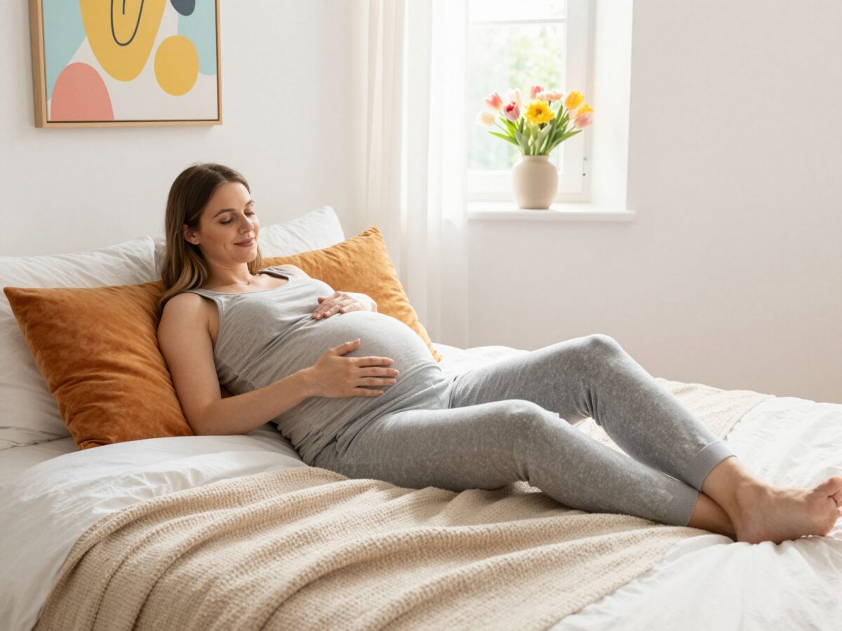 Hogyan aludj a harmadik trimeszterben? Tippek a hatalmas pocakkal való pihenéshez