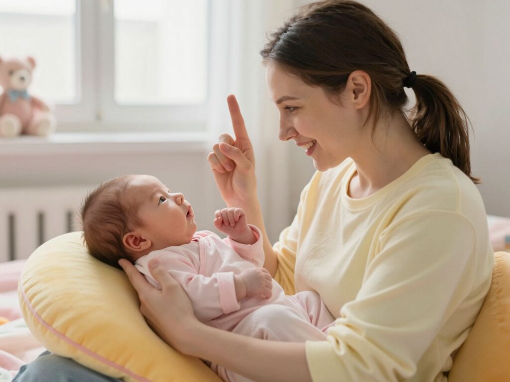 Hogyan kommunikál egy siket anya az újszülöttjével? Egy megható történet