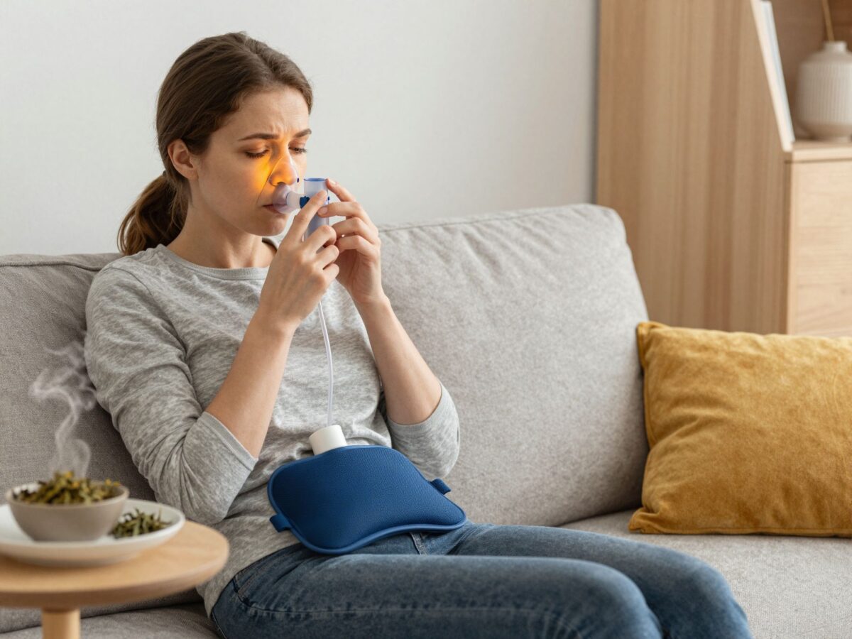 Hogyan küzdhetjük le az arcüreggyulladást otthon? Inhalálás, melegítés és egyéb praktikák