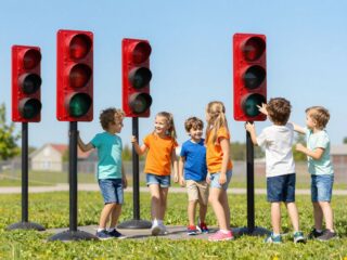 „Itt a piros, hol a piros”: játékos közlekedési szabályok a legkisebbeknek