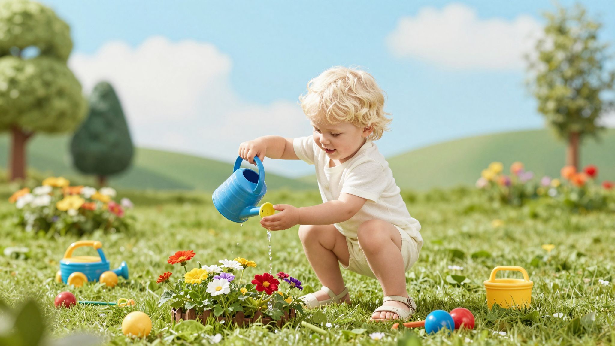 A kisgyermekek önállósága a megfelelő folyadékfogyasztással kezdődik.