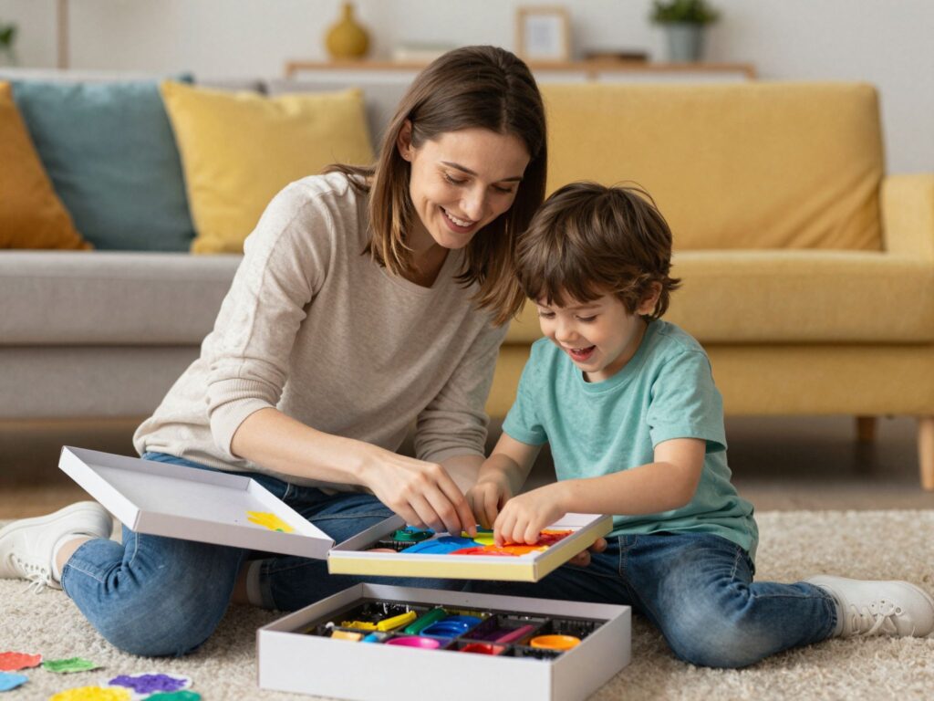 Kreativitás a dobozban: egy anya zseniális trükkje, amivel fejleszted és szórakoztatod a gyereket