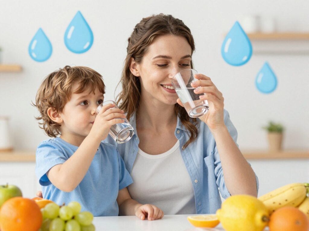 Mennyi vizet igyon a gyerek? Útmutató a csecsemőkortól a kamaszkorig