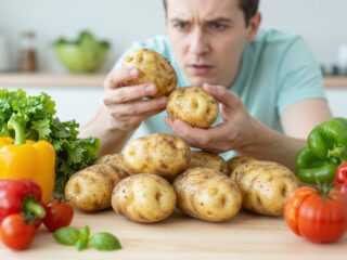 Mi okozza a burgonya elszíneződését, és veszélyes-e az egészségre?