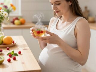Mikor és hogyan fogyaszd a málnalevél teát a terhesség végén?