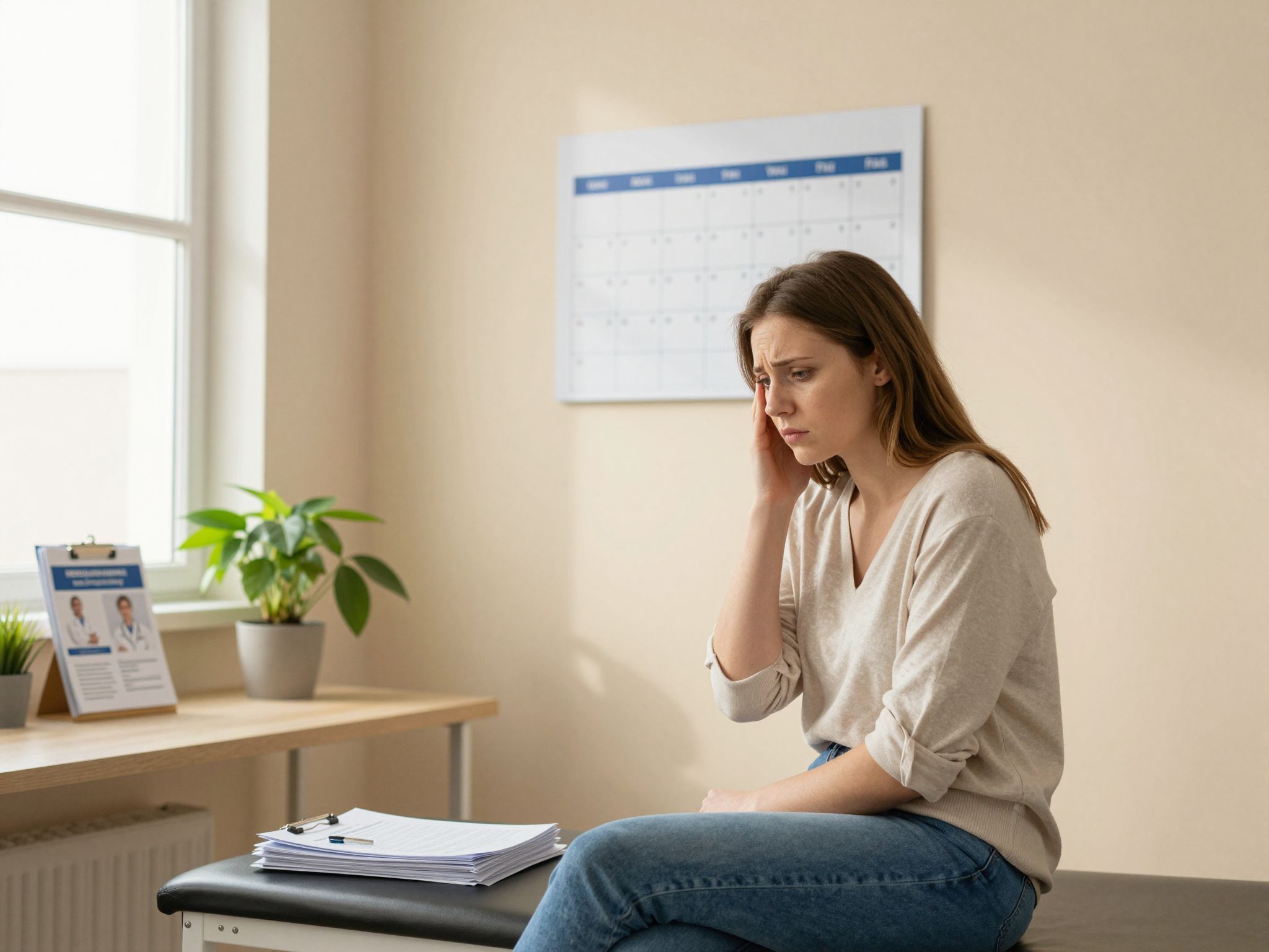 Orvoshoz kell fordulni, ha menstruációs zavar három hónapig fennáll.