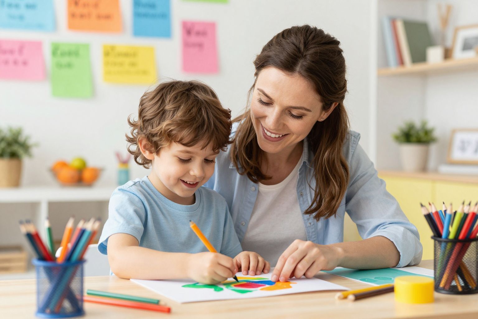 Ha a gyermek szorongása tartós, kérjünk szakember segítségét.