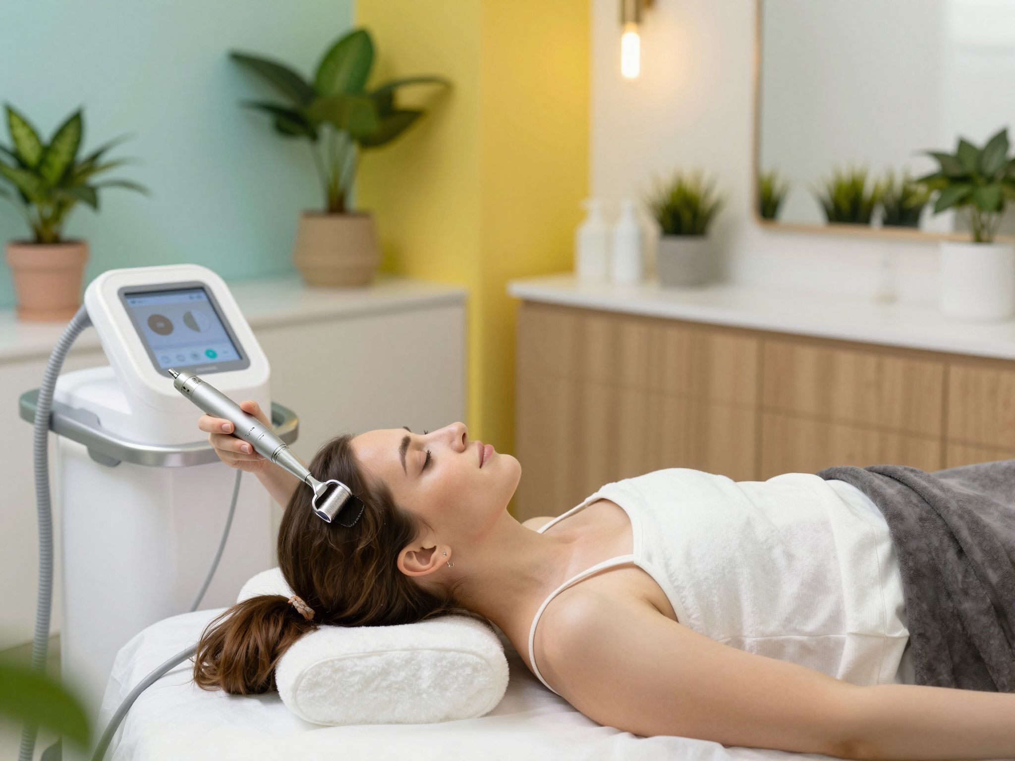 A mikrotűs kezelés serkenti a bőr regenerációját.