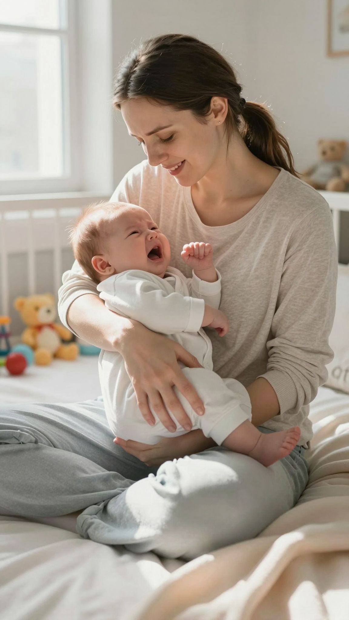A kólika nem mindig jelez egészségügyi problémát.