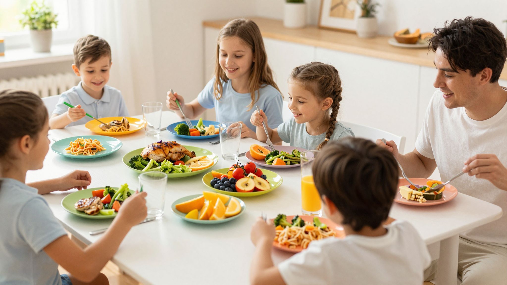 Kreatív receptötletek segítik a gyerekek étkezési szokásait.