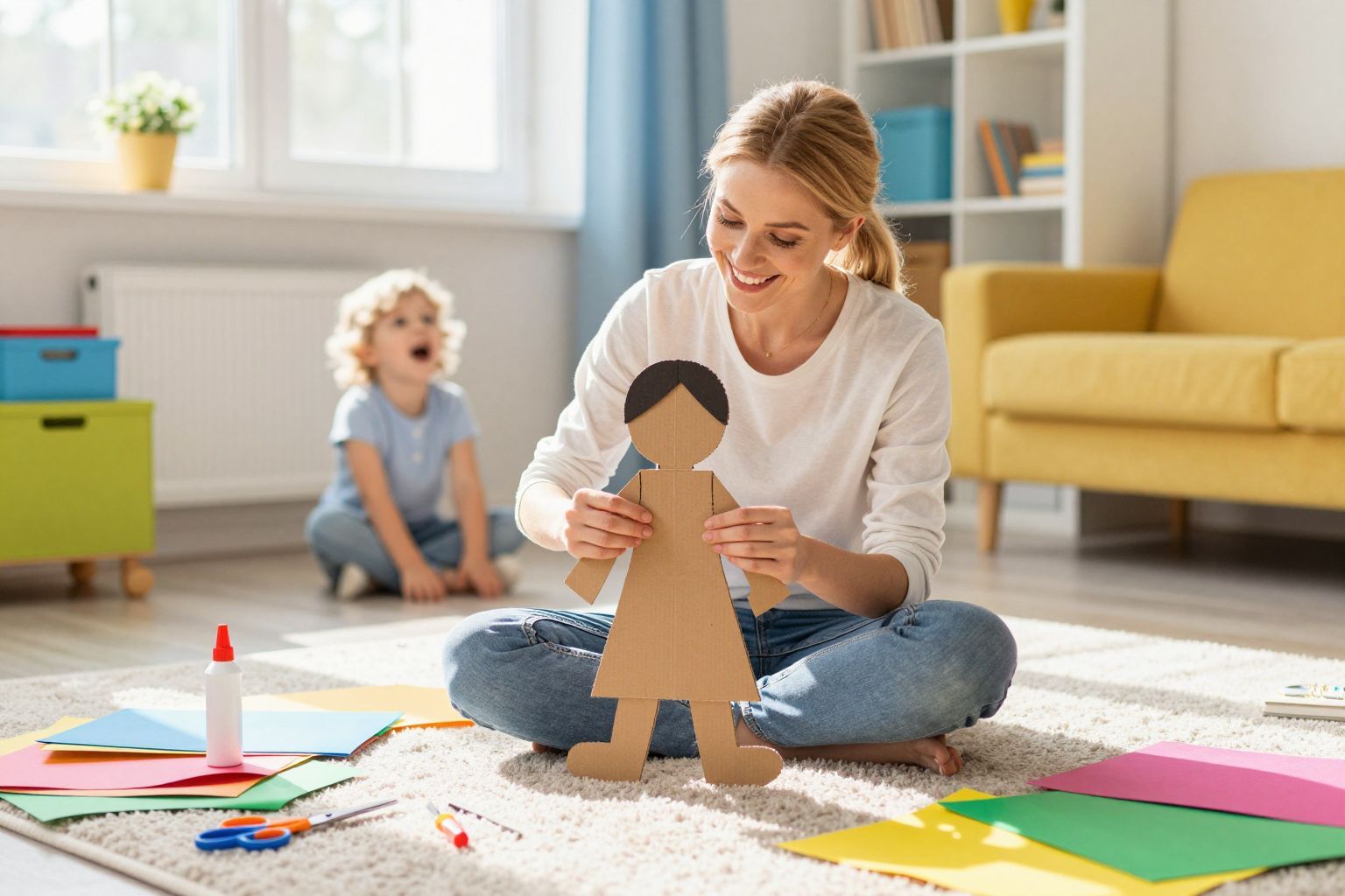 A stabilitás érzése segíti a gyerekek önbizalmát.