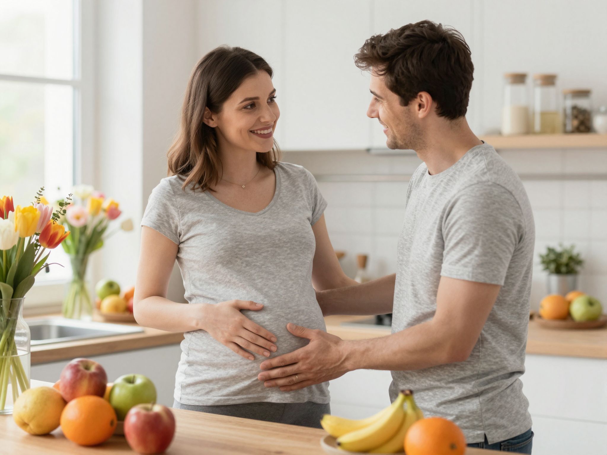 A férfiak is tapasztalhatnak hormonális változásokat terhesség alatt.