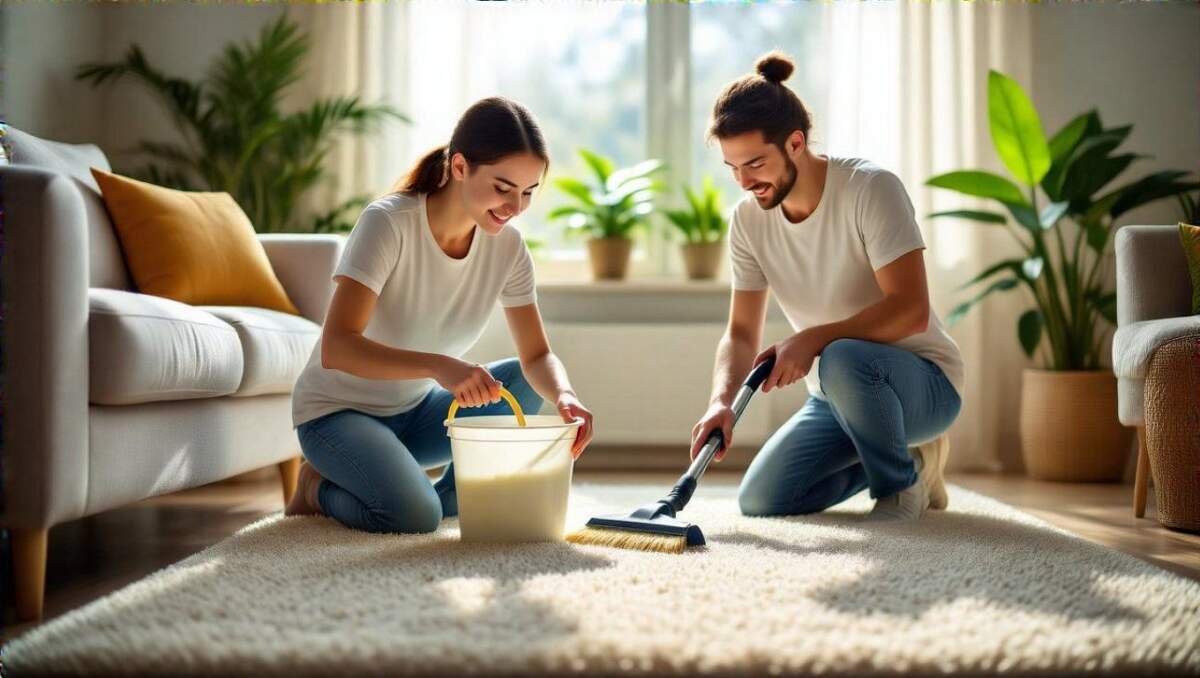 Szőnyegtisztítás házilag: a leghatékonyabb módszerek vegyszerek nélkül
