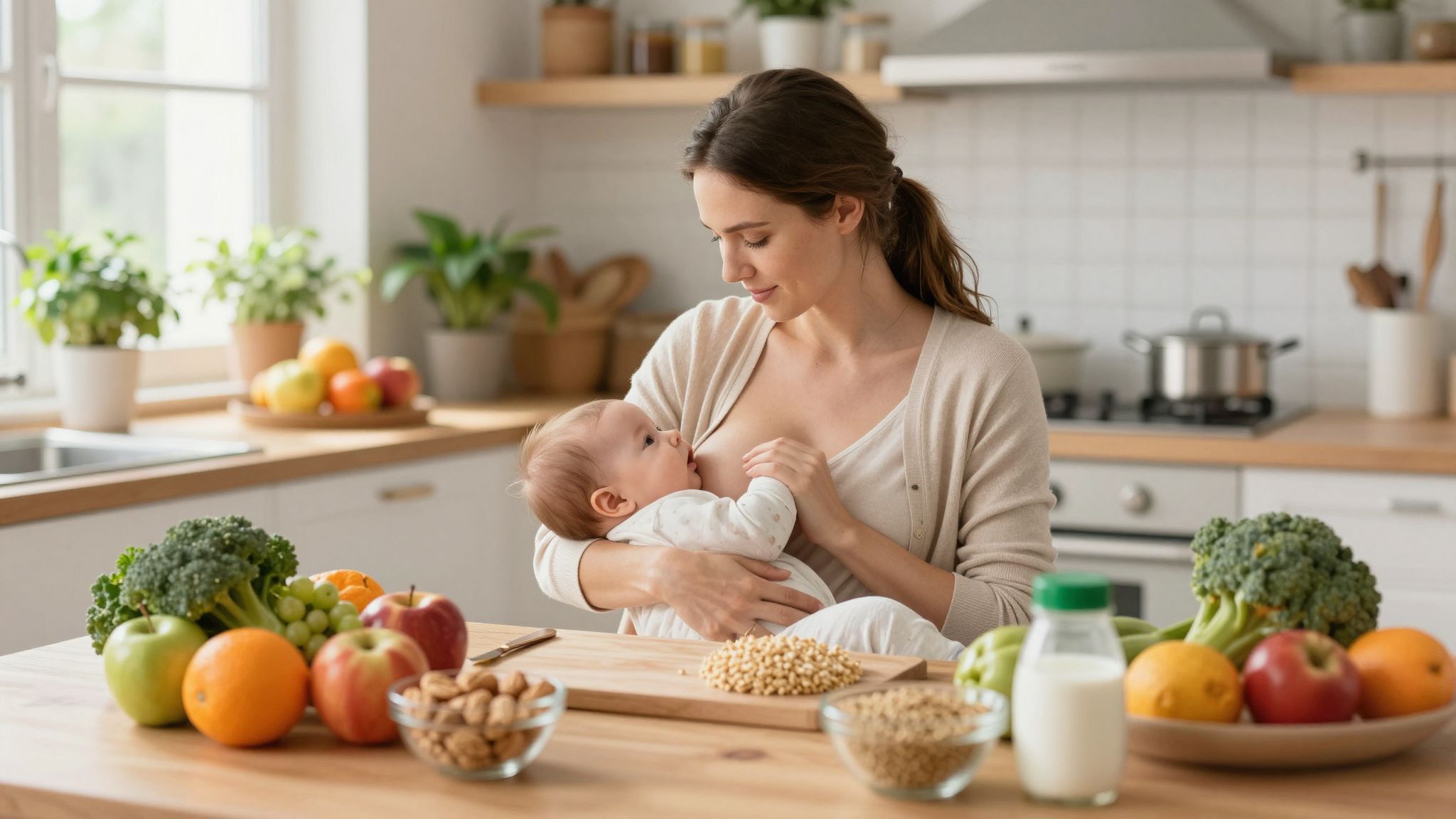 A táplálékkiegészítők segíthetnek a szoptatást támogató tápanyagokban.
